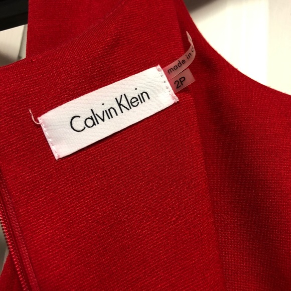 Red calvin klein dress - Picture 5 of 5
